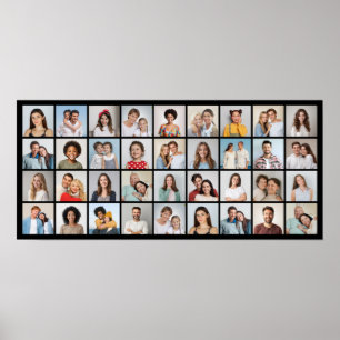 Poster Crie Sua Própria Colagem De Fotos 36