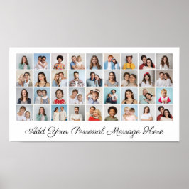 Poster Crie Sua Própria Colagem De Fotos 36