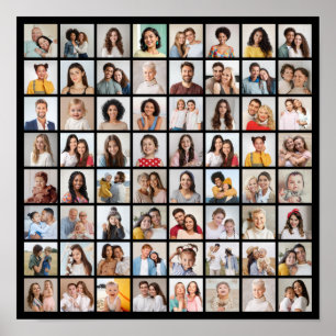 Poster Crie Sua Própria Colagem De Fotos 64