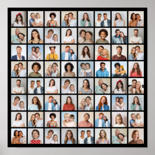 Poster Crie Sua Própria Colagem De Fotos 64