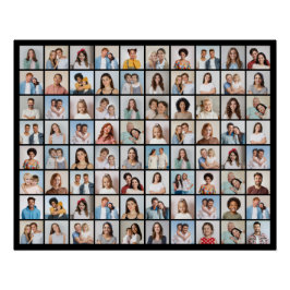 Pôster Crie Sua Própria Colagem De Fotos 80