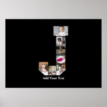 Crie Sua Própria Colagem de Fotos com a Letra J