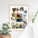 Poster Crie sua própria colagem de fotos de filmes instan<br><div class="desc">Crie seu impressão de poster de colagem de fotos com 15 fotos favoritas em um quadro de estilo de filme instantâneo.</div>