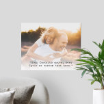 Poster Crie sua própria cotação de fotos personalizada<br><div class="desc">Crie o seu poster de aspas personalizado com uma das suas fotografias favoritas. Apresenta tipografia minimalista da máquina de escrever.</div>