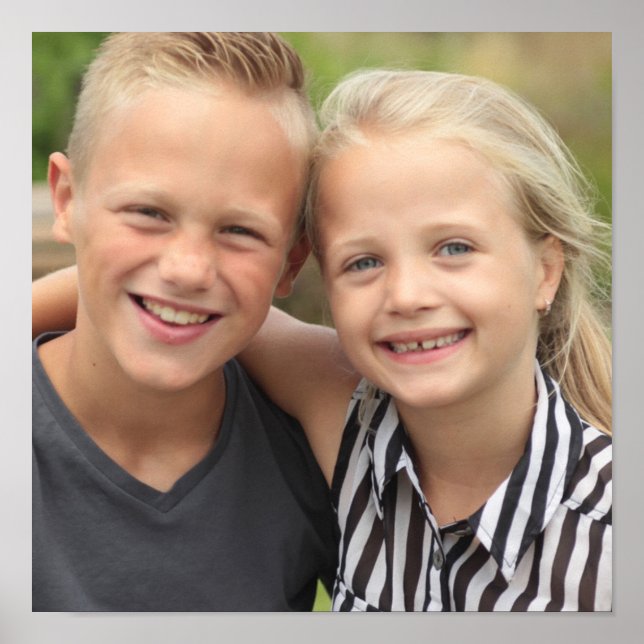 Poster Crie sua própria foto (Frente)