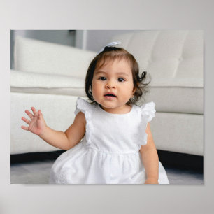 Poster Crie Sua Própria Foto de Crianças Bebês Sem Moldur