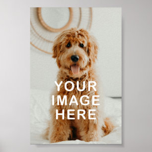 Poster Crie Sua Própria Imagem Simples Única
