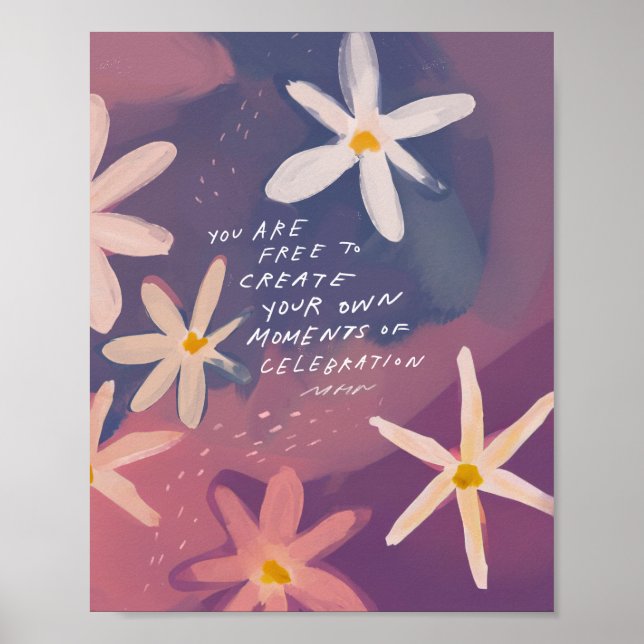 Poster Crie suas próprias celebrações, Inspiração (Frente)