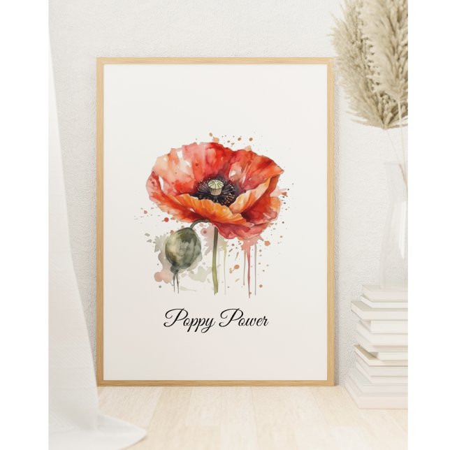 Pôster Crimson Bloom, custom (Criador carregado)