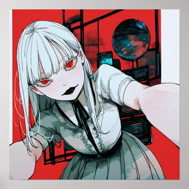 Poster Crimson Gaze (Frente)