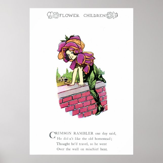 Pôster Crimson Rambler (Frente)