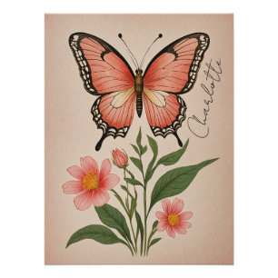 Pôster Crimson Serenade Personalizado