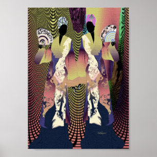 Pôster Crioulo Haitiano Lady's