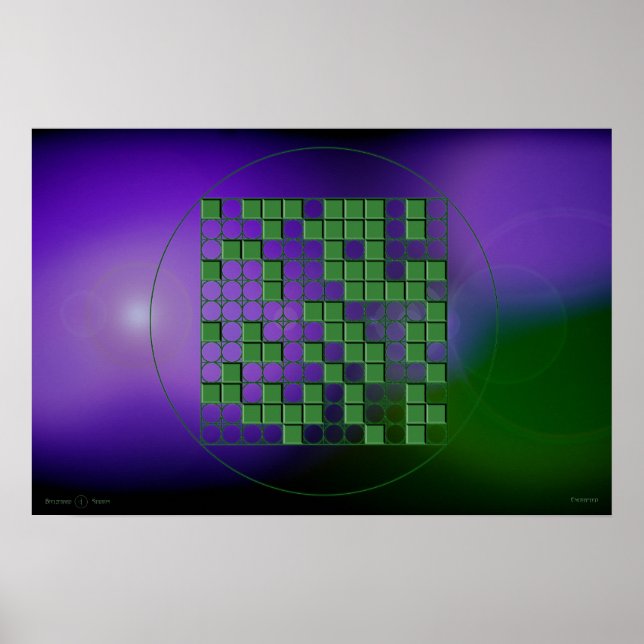 Pôster Criptografado (Frente)