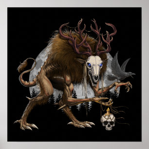 Poster Criptografia de Wendigo