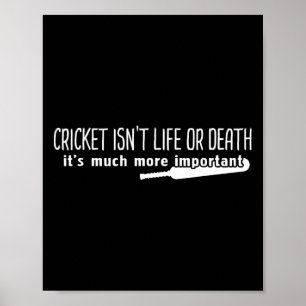 Poster Críquete 18
