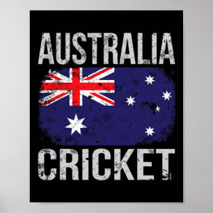 Poster Críquete Austrália