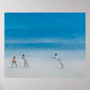 Pôster Críquete na praia 2012