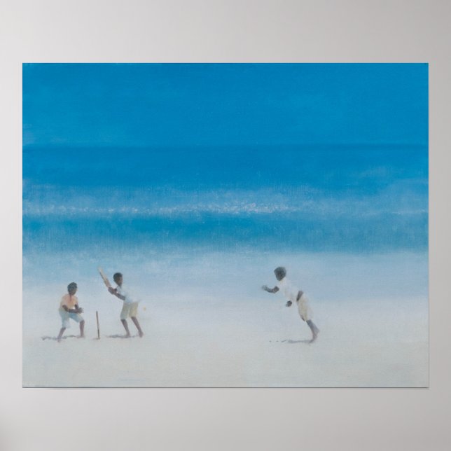 Pôster Críquete na praia 2012 (Frente)