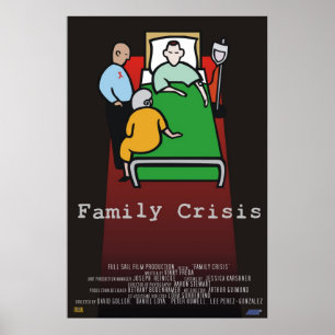 Pôster Crise da família