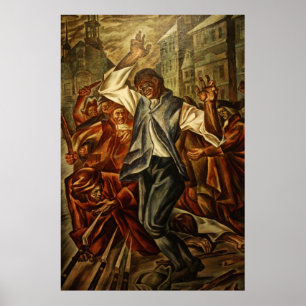 Poster Crispus Attucks by Herschel Levit