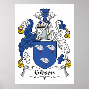 Poster Crista da família de Gibson