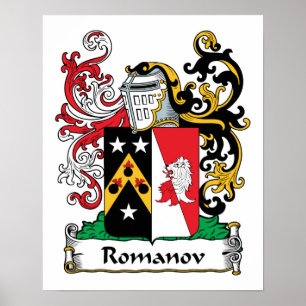 Poster Crista da família de Romanov