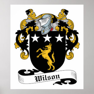 Poster Crista da família de Wilson