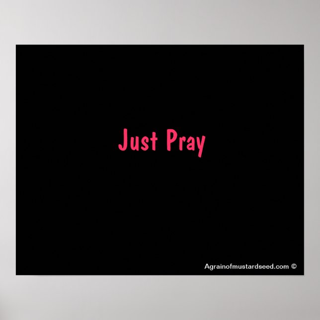 Pôster cristão (Frente)