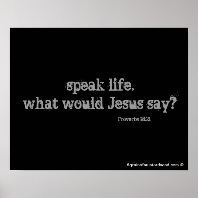 Poster cristão (Frente)