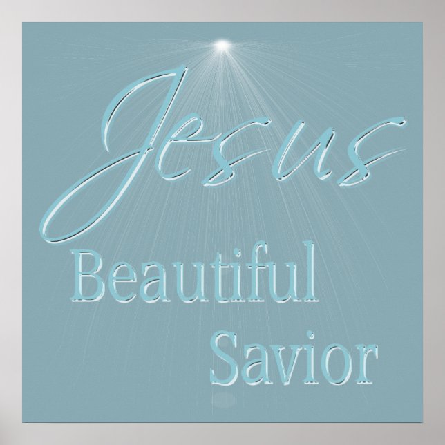 Poster cristão com ditado (Frente)