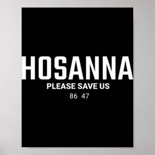 Poster Cristian Anti Trump 86 47 Hosana Por Favor Nos Sal