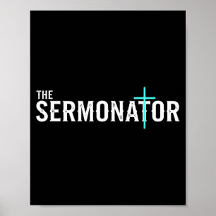 Poster Cristian O Sermonator - Pastor & Pregador C