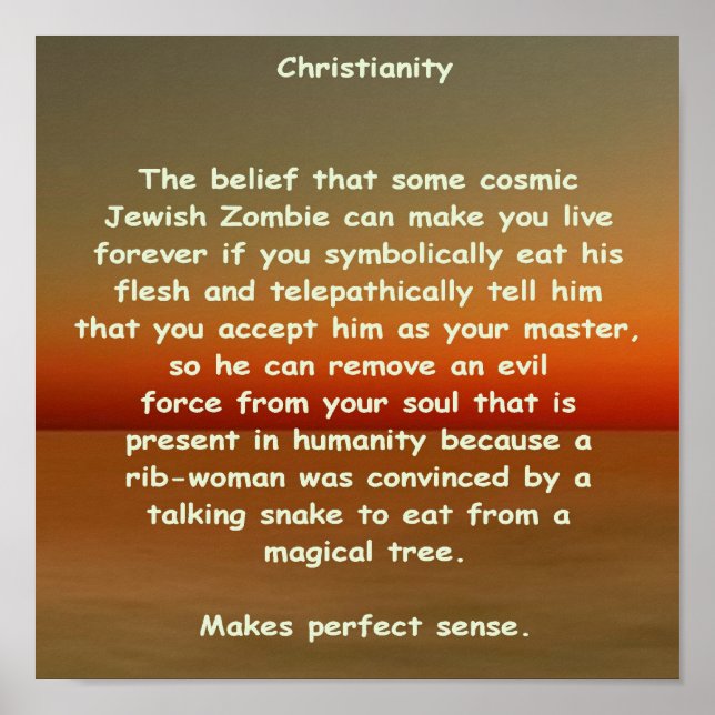 Poster cristianismo (Frente)