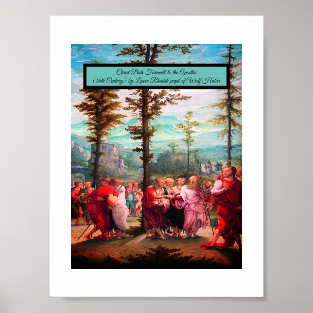 Poster Cristo Bids Farewell (Frente)