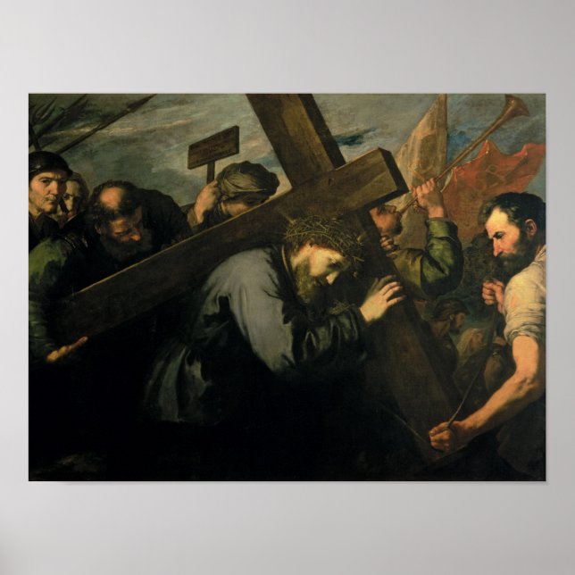 Pôster Cristo Carregando a Cruz, 1635 (Frente)