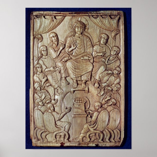 Pôster Cristo com os Doze Apóstolos (Frente)