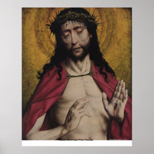 Poster Cristo coroado com espinhos