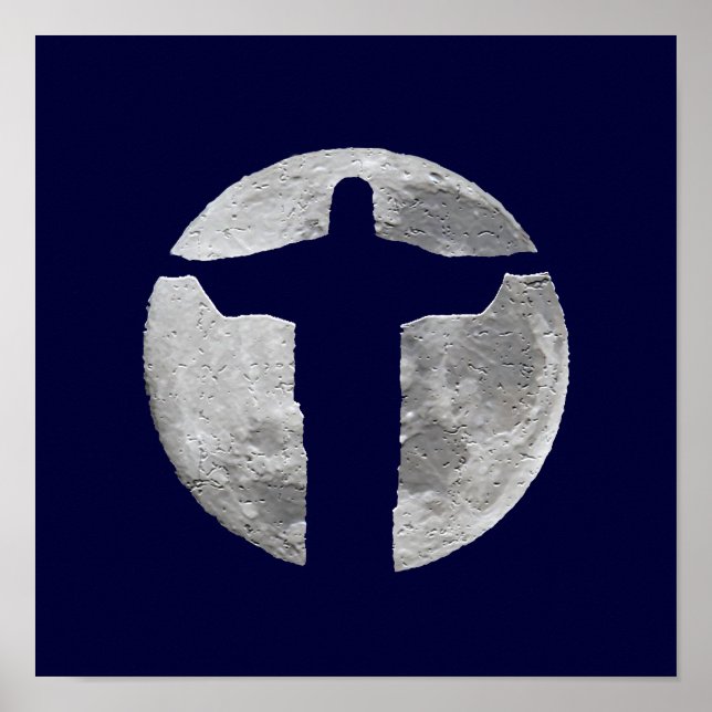 Pôster Cristo decorativo do Redentor (Frente)