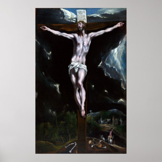 Poster Cristo El Greco Na Cruz (Frente)