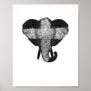 Poster Cristo Elefante da Igreja Cristã de Deus Presente