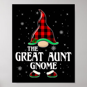 Poster Cristo excelente Tia Gnomo Xadrez Família Buffalo 