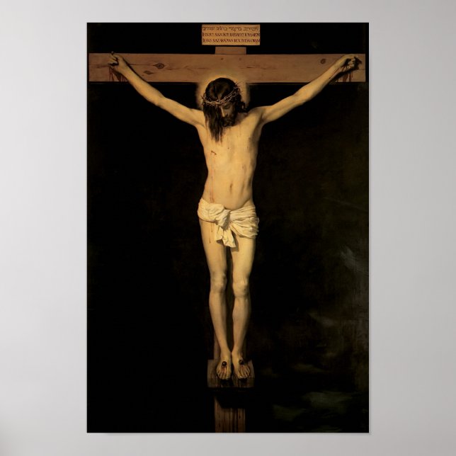 Poster Cristo na Cruz (Frente)