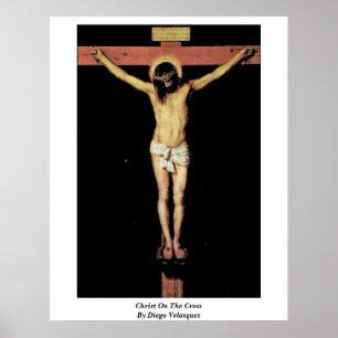 Pôster Cristo na cruz por Diego Velázquez