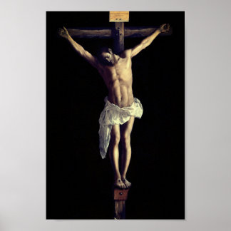 Poster Cristo na cruz por Francisco De Zurbarán