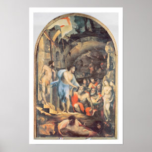 Poster Cristo no limbo, c.1530-35 (painel)