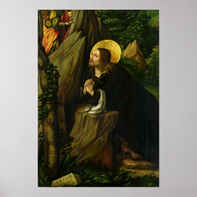 Pôster Cristo no Monte das Azeitonas, 1505 (Frente)
