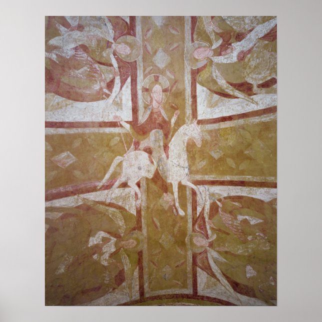 Poster Cristo num cavalo branco (Frente)