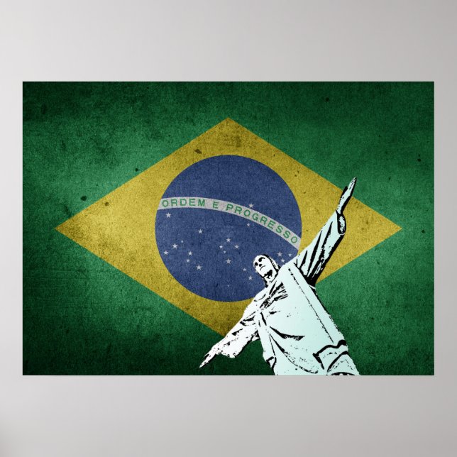 Pôster Cristo o Redentor (Frente)