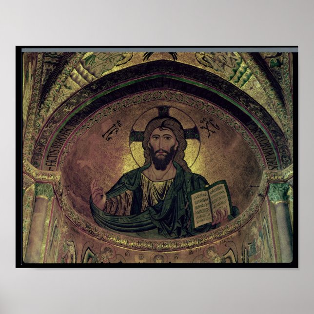 Pôster Cristo Pantocrator no ábside (Frente)
